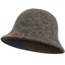 Perinteinen Saunahattu - Huopatehdas J.Alho - Grafiitinharmaa